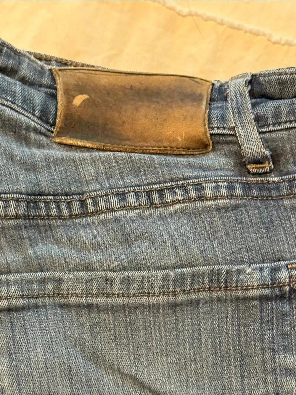 Men's Dark Blue Stretch Denim Jeans